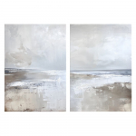 K&auml;sitsi maalitud elementidega maalid 2 tk komplektis 50x70 cm Breeze - Styler