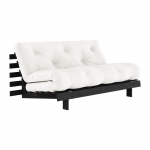 Kreem diivanvoodi 160 cm Roots Black Night - Karup Design
