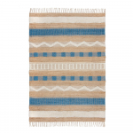 Sinine k&auml;sitsi kootud džuudist vaip 120x170 cm Medina Jute - Flair Rugs