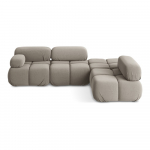 Beež sametne moodul diivan (paremas nurgas) Lokua - Makamii