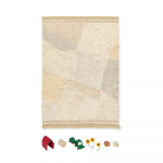 Beež puuvillane laste vaip 120x170 cm Farm Fields &ndash; Lorena Canals