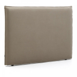 Taupe polsterdatud voodipeats 180x118 cm Jaira - Kave Home