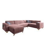 Roosa panipaigaga nurgadiivanvoodi (parem nurk/"U" kujuline) Classy Sophie &ndash; Miuform