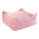 Roosa velvetist laste kott-tool Square - Wigiwama