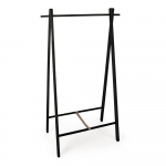 Must kasepuidust riidepuuriiul 91x151x50 cm Daiki - Yes Everyday