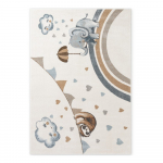 Kreem laste vaip 120x170 cm Walk like an Elephant Rainy Party - Villeroy&Boch