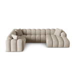 Helepruun &scaron;enillist nurgadiivan (vasak nurk/U-kujuline) Treno - Cosmopolitan Design