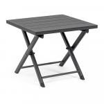 Alumiiniumist aia diivanilaud 43x44 cm Taylor - Bizzotto