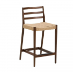 Pruun tammepuidust baaritool (istme k&otilde;rgus 65 cm) Analy - Kave Home