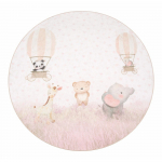 Pestav laste m&auml;nguvaip &oslash;100 cm Dainty Animals - Mila Home