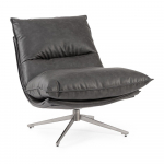 Tumehall tugitool kunstnahast panipaigaga Alanez - Bizzotto