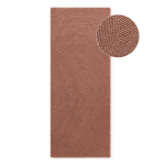 K&auml;sitsi kootud villane vaip terrakota v&auml;rvi 80x300 cm Calmio - Hanse Home