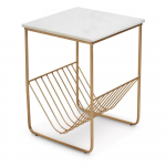 Marmorist pealispinnaga abilaud 40x40 cm Mandoli - Premier Housewares