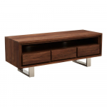 Tumeda naturaalse v&auml;rvi akaatsiapuidust televiisorilaud 140x52x50 cm Simla - Premier Housewares
