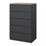 Tumehall kummut 77x121x50 cm Naia - Tvilum