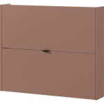 Pruun hingedega/rippuv kingariiul tammepuust dekooriga 100x83x18 cm Ameca - Germania