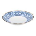 Valge/sinine portselanist kauss &oslash; 25,5 cm Azul - BonBistro