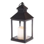 Must LED-latern taskulampidele (k&otilde;rgus 20 cm) - Dakls