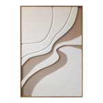 Tr&uuml;kitud pilt raamiga/akustiline 62x92 cm Static - Styler