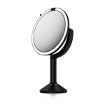 Kosmeetiline peegel valgustuse/suurendusega (5x/10x suurendus) &oslash; 20 cm Trio - simplehuman