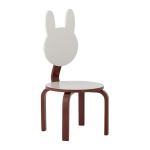 Burgundiapunane/valge lastetool Liova - Bloomingville Mini