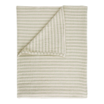 Roheline puuvillane tekk 150x200 cm Cotton Muslin Stripe - Bianca