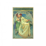 Maali reproduktsioon 40x60 cm Alfons Mucha - Princess Hyazin - Fedkolor