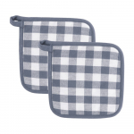 Puuvillased pajalapid 2tk komplektis Gingham - Tiseco Home Studio