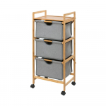 Hall-pruun bambusest kingariiul 44x96 cm Bahari &ndash; Wenko