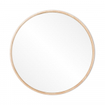 T&auml;ispuidust tammepuust raamiga seinapeegel , ⌀ 32 cm Look - Gazzda