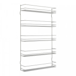 Seinale kinnitatav terasest maitseainete riiul Pepito &ndash; Metaltex