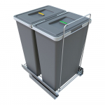 Plastikust pr&uuml;gikast sorteeritud j&auml;&auml;tmete jaoks / sisseehitatud 60 l Ecofil - Elletipi