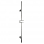 Roostevabast terasest seinale paigaldatav du&scaron;iriba l&auml;ikiv h&otilde;bedane 66 cm Basic - Wenko