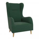 Tumeroheline sametist tugitool Carole - Ropez