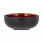 Must-oranž kivikeraamikast kauss &oslash; 18 cm - Bitz
