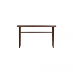 Pruun akaatsia t&auml;ispuidust konsoollaud 30x140 cm Qiano - Light & Living