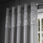 Hallid kardinad 2 tk komplektis 168x229 cm Glitzy - Catherine Lansfield