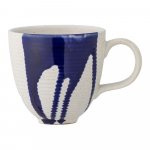 Valge-sinine kivikeraamikast kruus 310 ml Okayama - Bloomingville