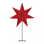 Punane j&otilde;ulumotiividega valguskaunistus Saturnus - Marksl&ouml;jd