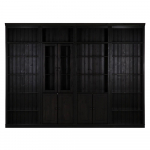 Pruunist m&auml;nnipuidust raamaturiiul 296x223 cm Anita - St&oslash;raa