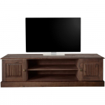 Pruun m&auml;nnipuidust telerilaud 45x40 cm Mille - St&oslash;raa