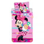 Puuvillane laste voodipesu &uuml;heinimesevoodile 140x200 cm Minnie - Jerry Fabrics