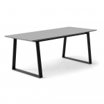 Kokkupandav s&ouml;&ouml;gilaud lisaplaadiga 100x210 cm Meza - Hammel Furniture