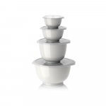 Valged kausid, 4 tk komplektis &oslash; 23 cm Margrethe - Rosti