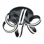 Must LED laevalgusti Carrera - Trio