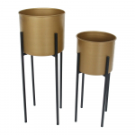Metallist lillepotid 2tk komplektis &oslash; 24 cm Dempo - Garden Pleasure