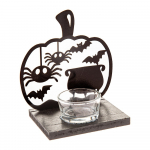 Puidust k&uuml;&uuml;nlajalg Halloweeni motiiviga Happy Halloween &ndash; Dakls