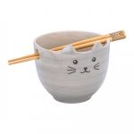 Hall kivikeraamikast kauss 450 ml Cat - Sass & Belle