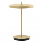 Helekollane LED-lauavalgusti metallist varjuga (k&otilde;rgus 31 cm) Asteria Move - UMAGE