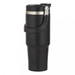 Must roostevabast terasest reisipudel 1 l Eco - Ladelle